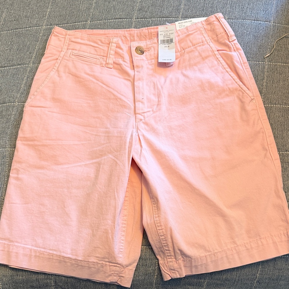 American Eagle Outfitters Light Pink Women's Bermudas